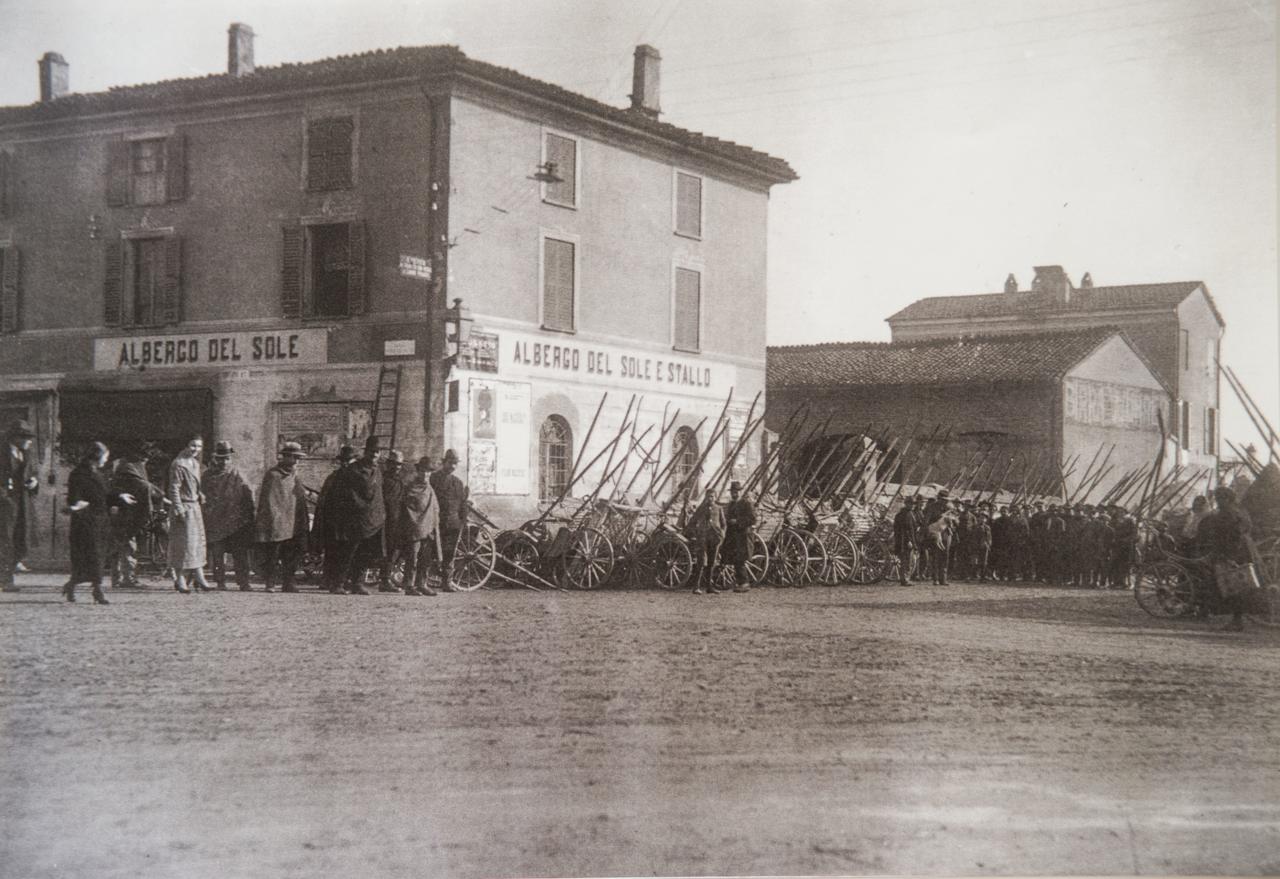 Albergo Trattoria Sole Буссето Экстерьер фото